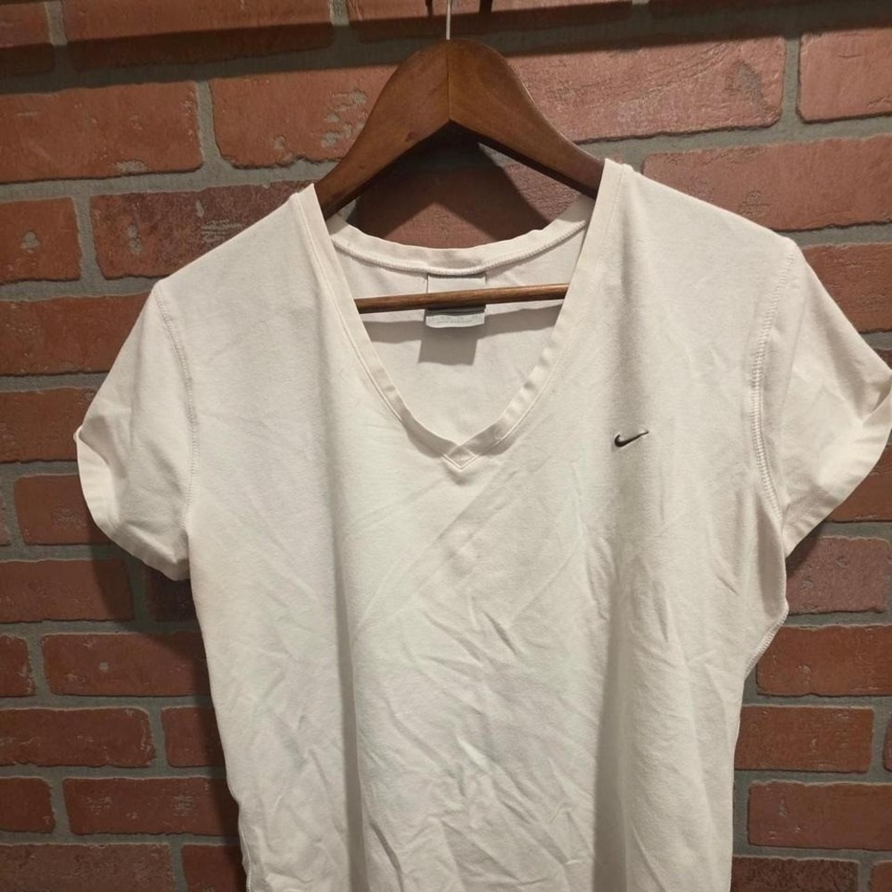 Nike silver tag XL white vintage 2000's sku 64